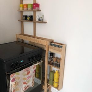 agencement cuisine de Blandine ébéniste de boisenbois