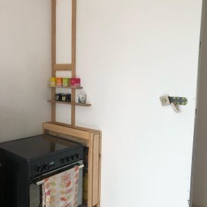 agencement cuisine de Blandine ébéniste de boisenbois